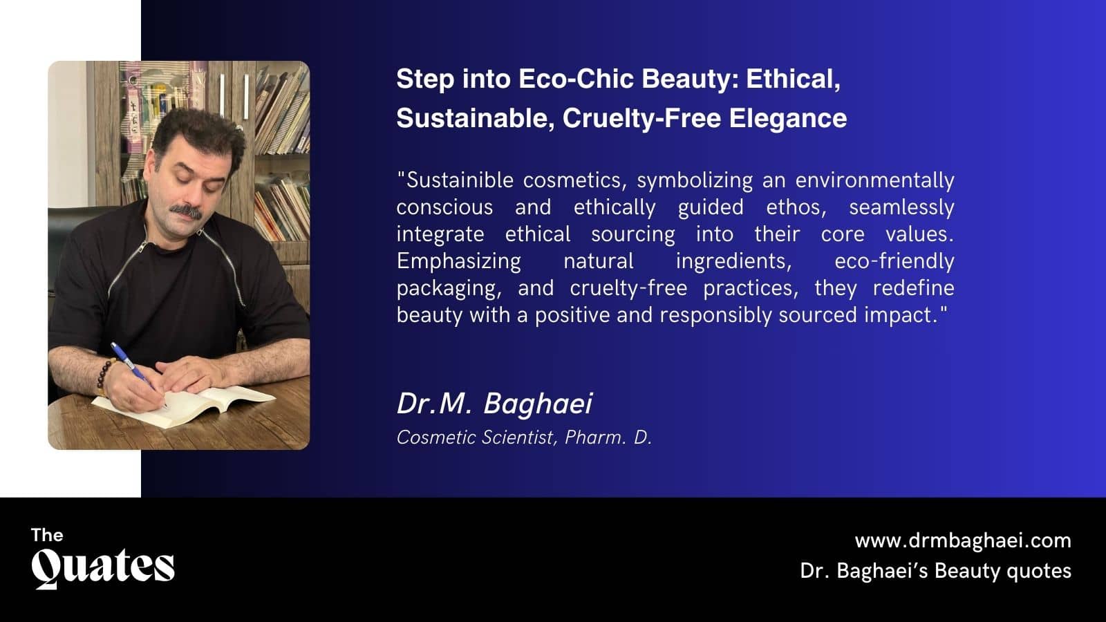tep into Eco-Chic Beauty